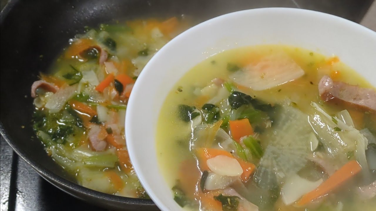 切って3分煮るだけ お吸い物の素で超時短簡単ミネストローネ イタリアのマンマの味