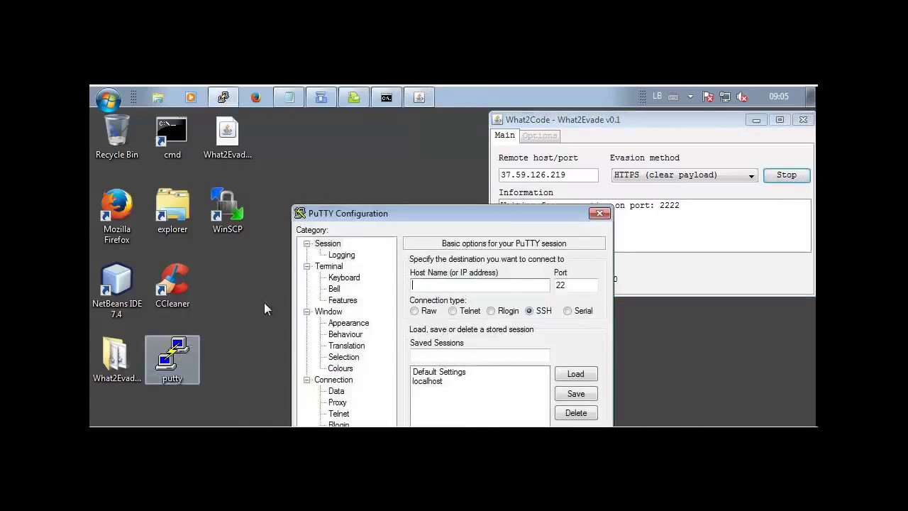 Bypassing again Checkpoint firewall SSH inside HTTPS session