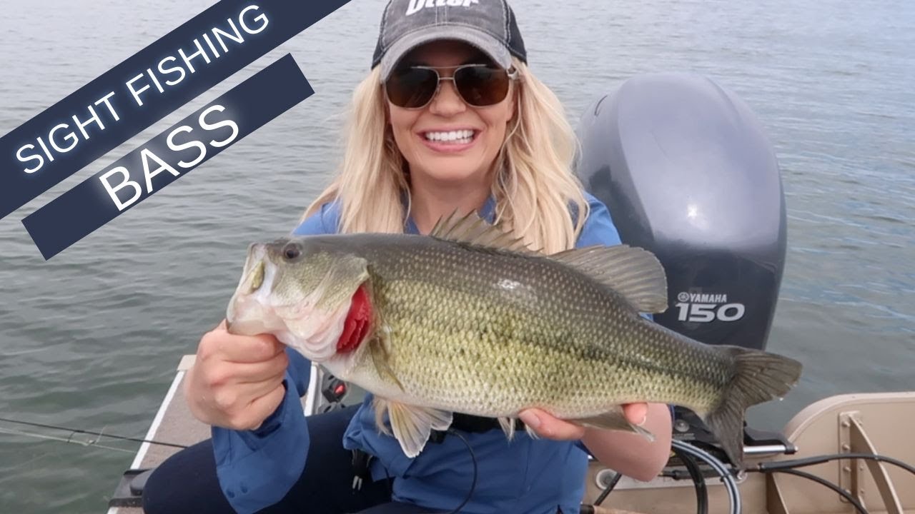 Sight Fishing for Bass (Ultra Clear Water) | Fishing Minnesota 2019