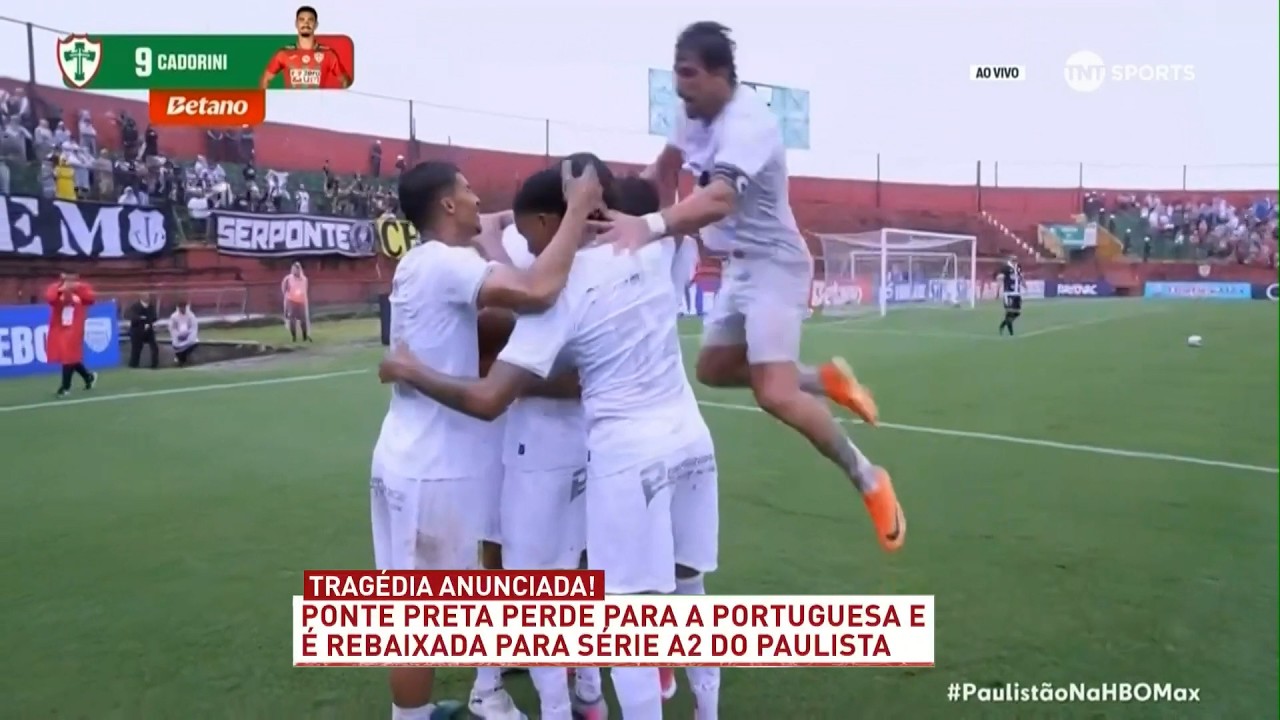 Análise Portuguesa 2 X 0 Ponte Preta (07/02) - 09/02/2026 - Os Donos da Bola