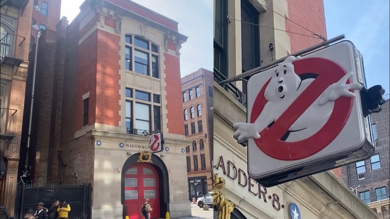 The real Ghostbusters fire station headquarters in New York a must see for Ghostbusters fans
