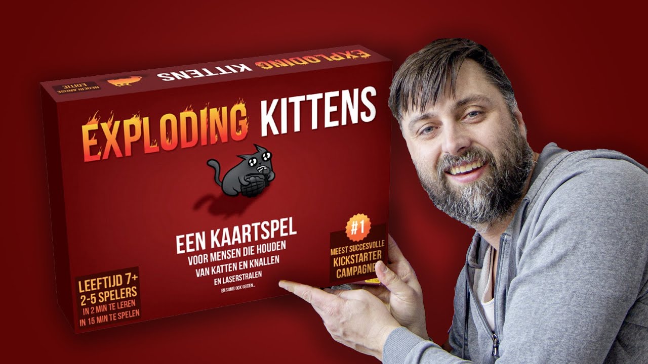 Hoe speel je Exploding Kittens? Speluitleg in 3 minuten.