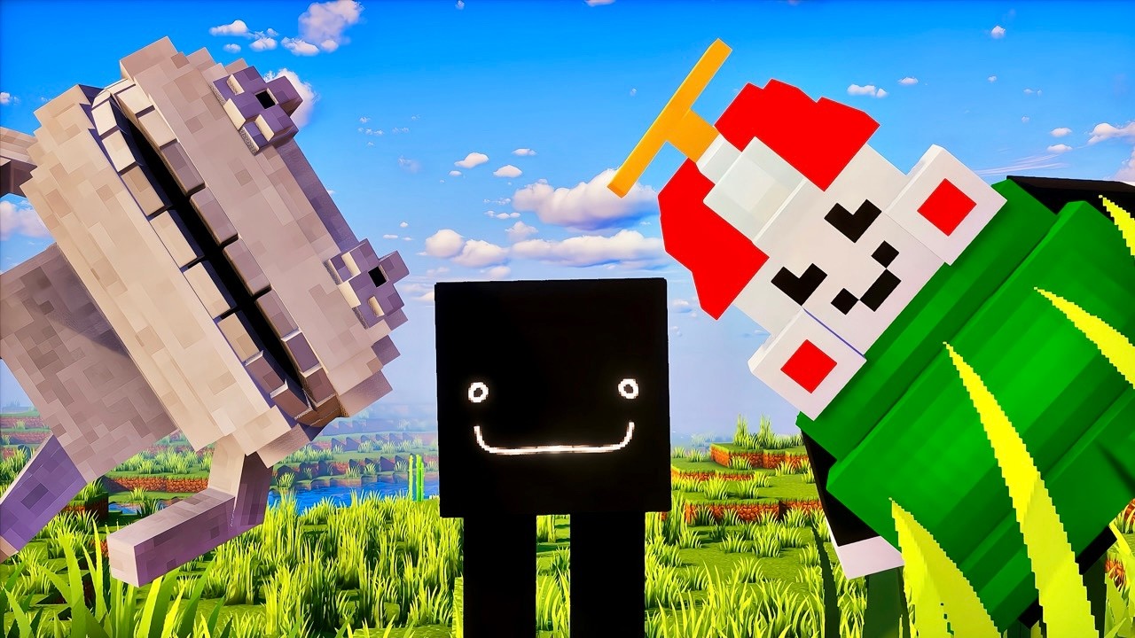 Sobrevivo Cuidando A 3 Peque&ntilde;as Entidades De Terror En Minecraft
