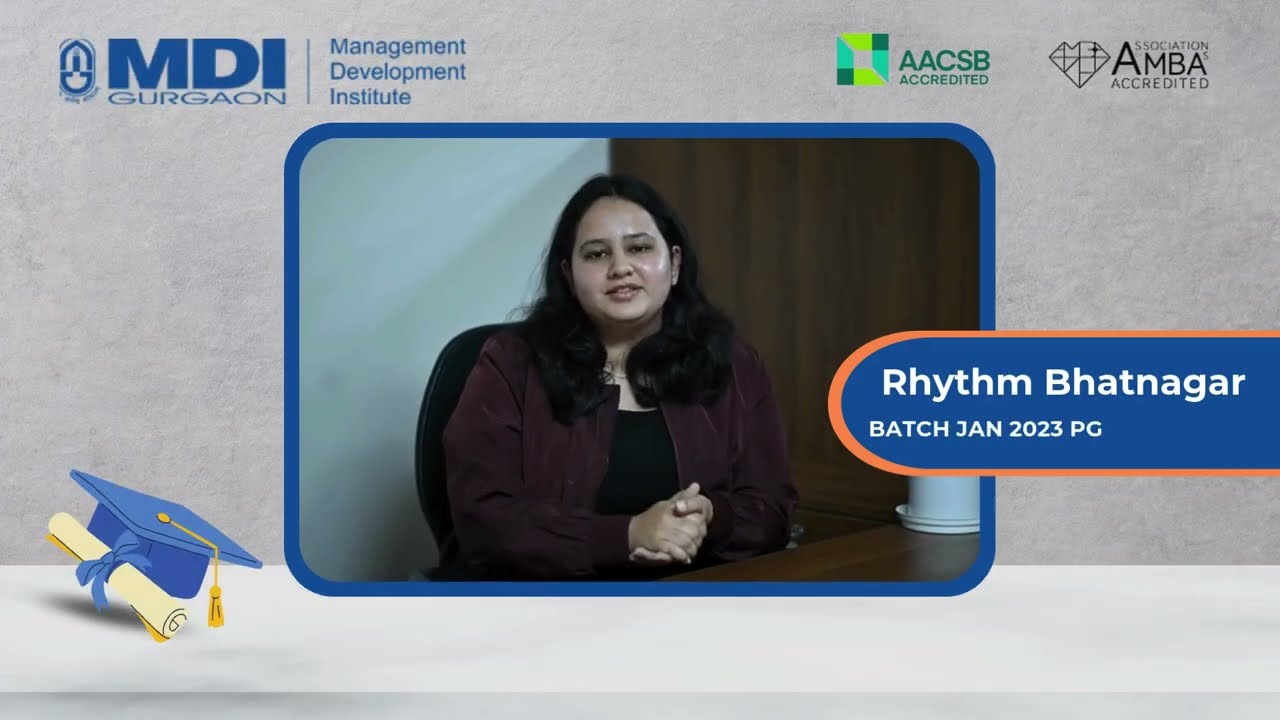 Why choose the PGDM(Online) Programme at MDI Gurgaon? A student shares his experience