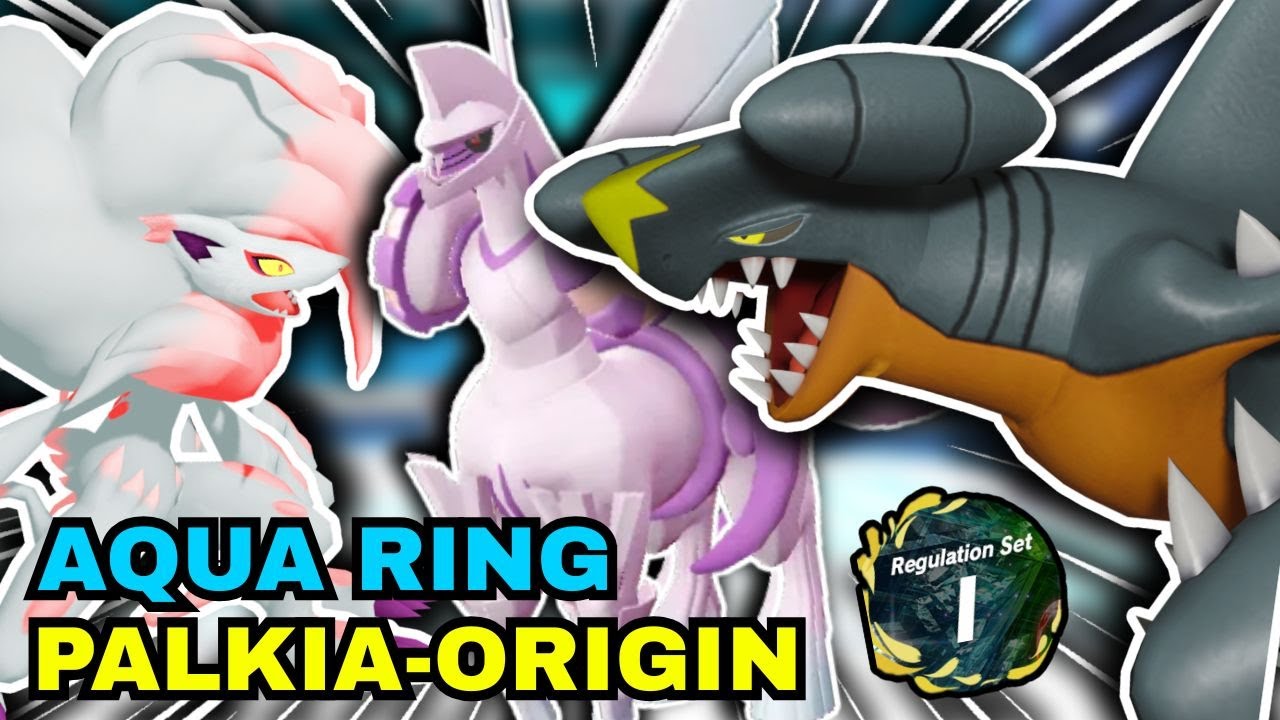 Aqua Ring Palkia-Origin! Pokemon VGC Reg I Competitive Doubles Wifi Battle
