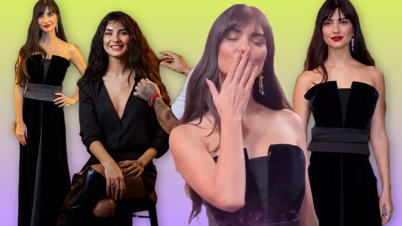 Why did Tuba Büyüküstün's outfit and style become such a hot topic on social media? #tubabüyüküstün 
