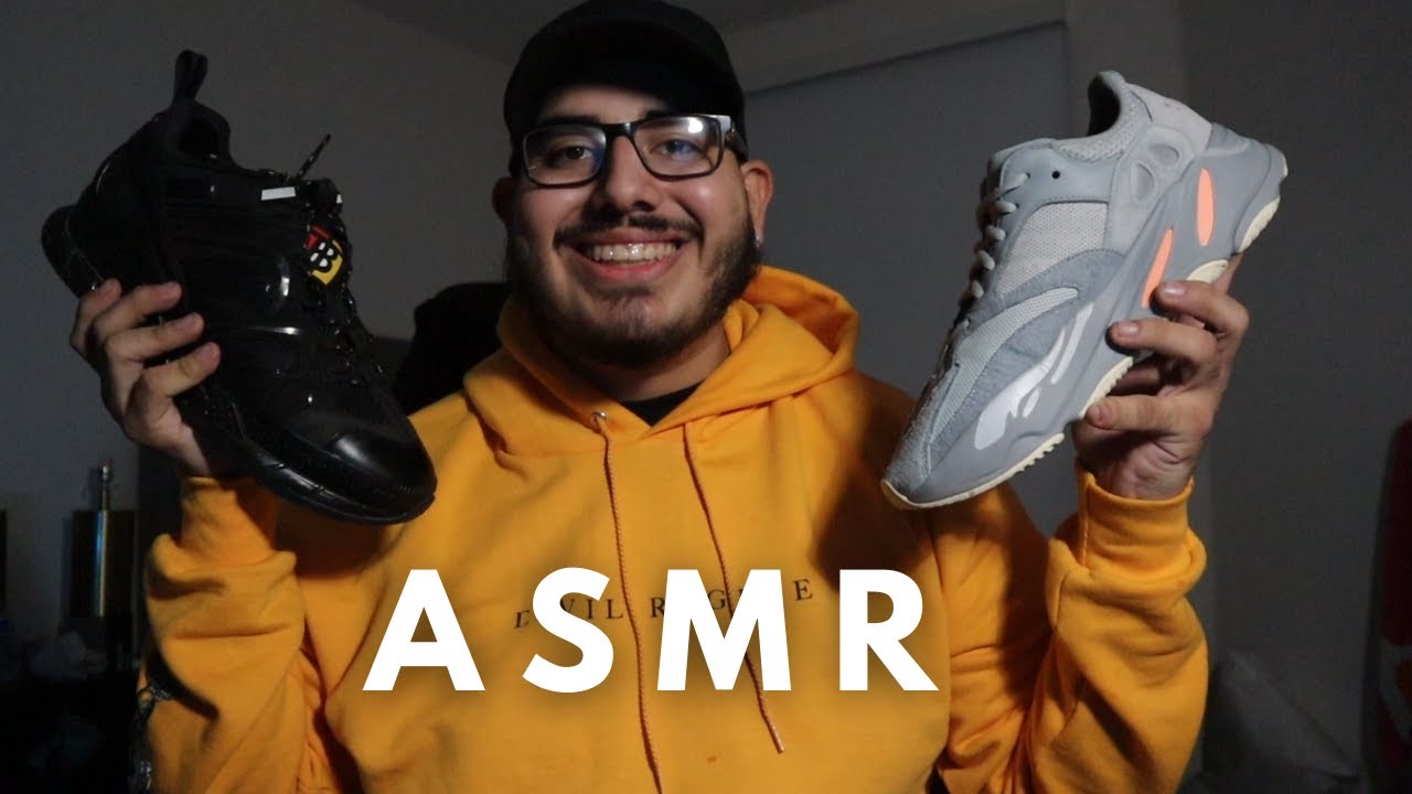 ASMR | Shoe Collection  (Tapping + Scratching)