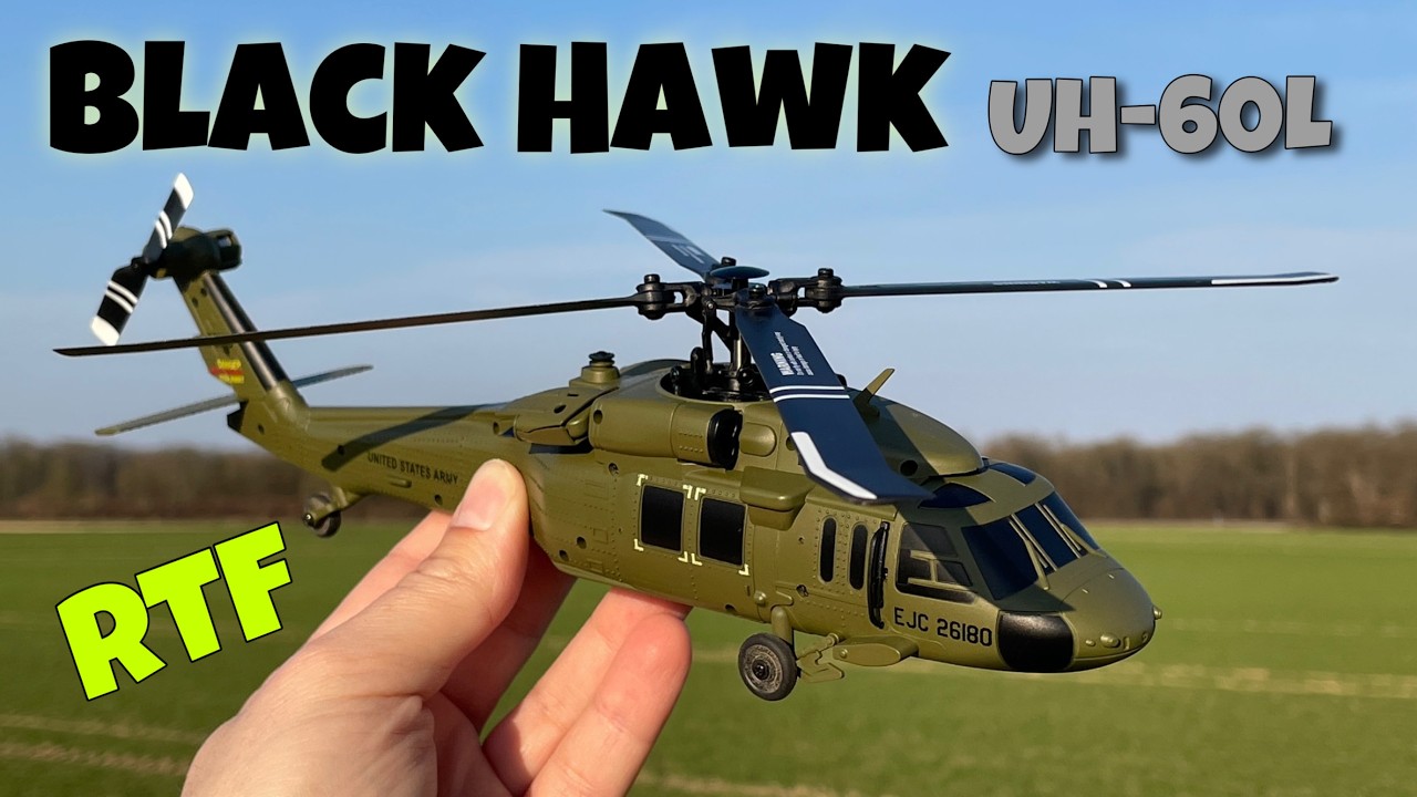 WLTOYS XK K170 Blackhawk UH-60L RC Helikopter unter 100 Euro | was taugt der kleine Heli?