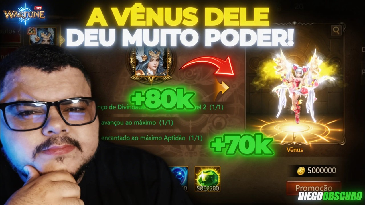 A Vênus Dele Deu Mais 70k de PODER