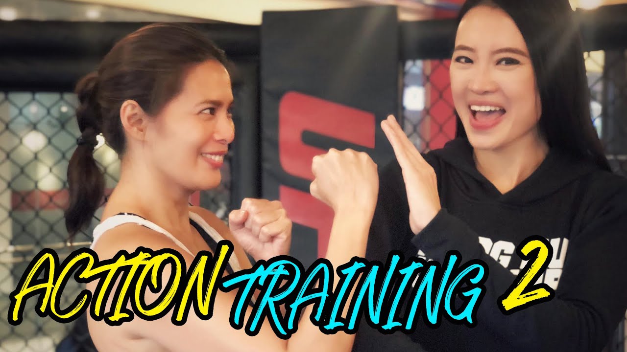 ACTION TRAINING WITH ANGEL AQUINO PART 2