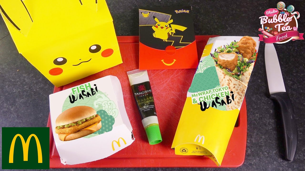 QUE VALENT CES SANDWICH WASABI MCDONALD'S ? FISH WASABI ET MCWRAP TOKYO & CHICKEN WASABI ft. Athéna