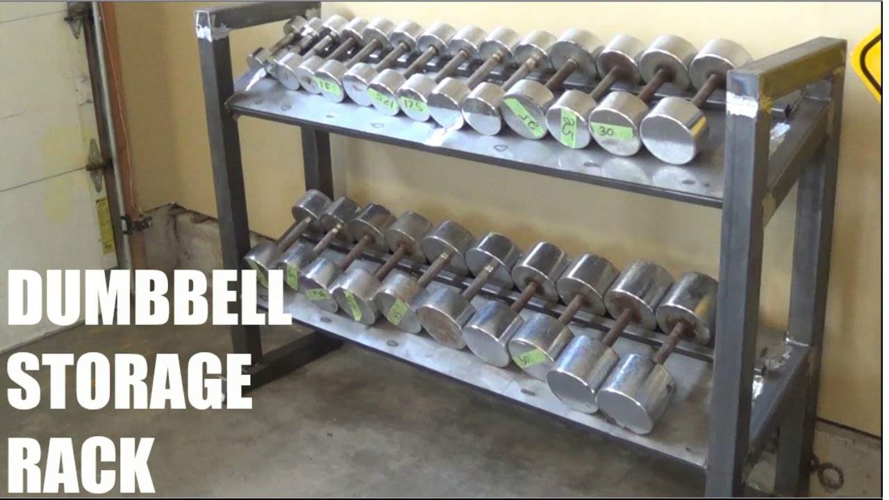 Custom Made Dumbbell Storage Rack