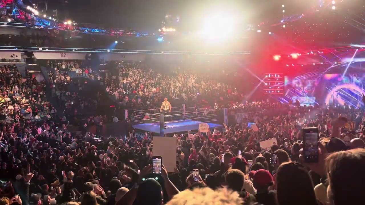 The Rock Entrance/Original WrestleMania 42 Announcement SmackDown 2/21/25