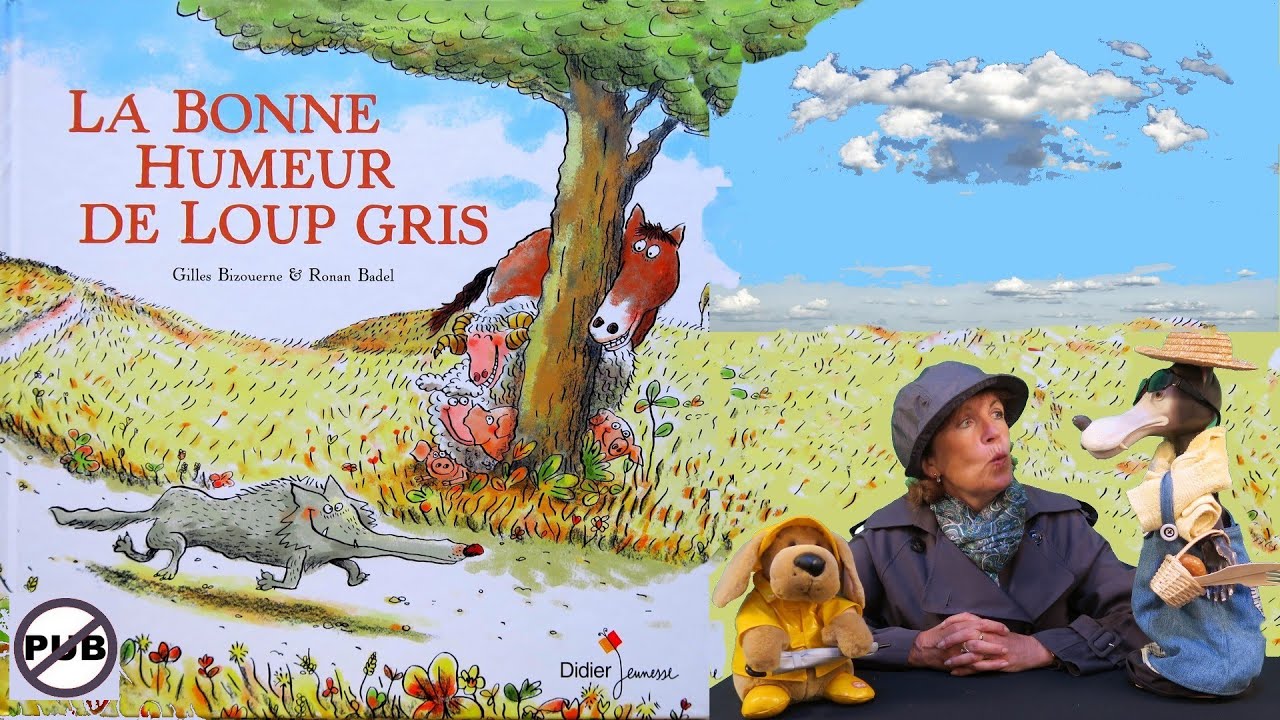 Albums - Le choix des pitchouns - La bonne humeur de loup gris
