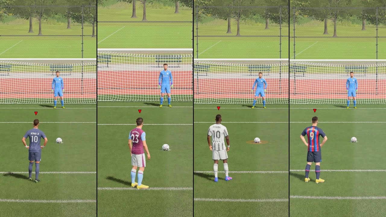 FIFA 23 | All Signature Penalty Styles | Ft. Messi, Cristiano Ronaldo, Neymar... etc