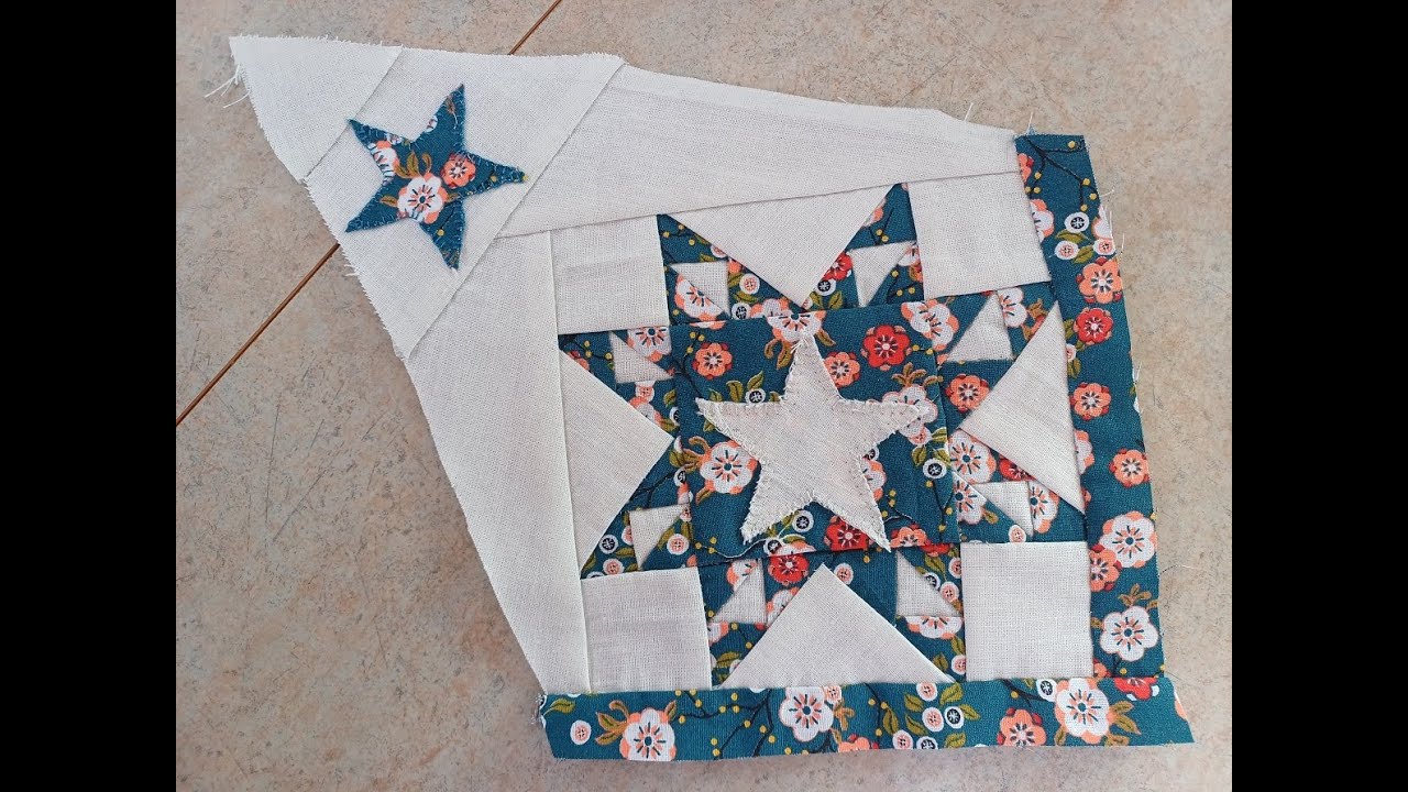 Vidéo 77 - Dear Jane en Français - Angle haut droit - Jane Stickle's quilt