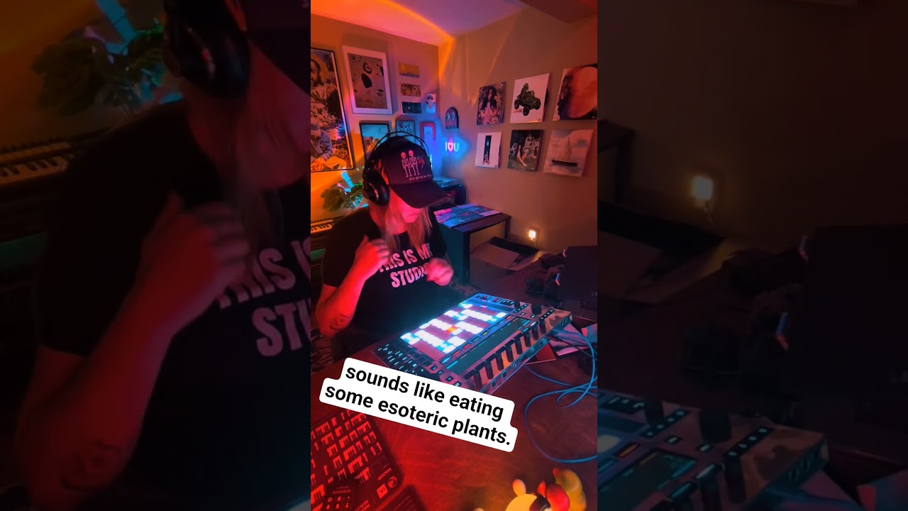 my own special brand of weird. #beatmaking #musicproducer