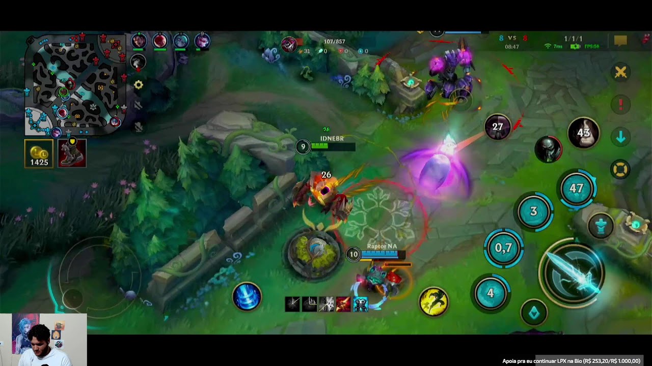 Vamos esbagaçar na solo Q wild rift