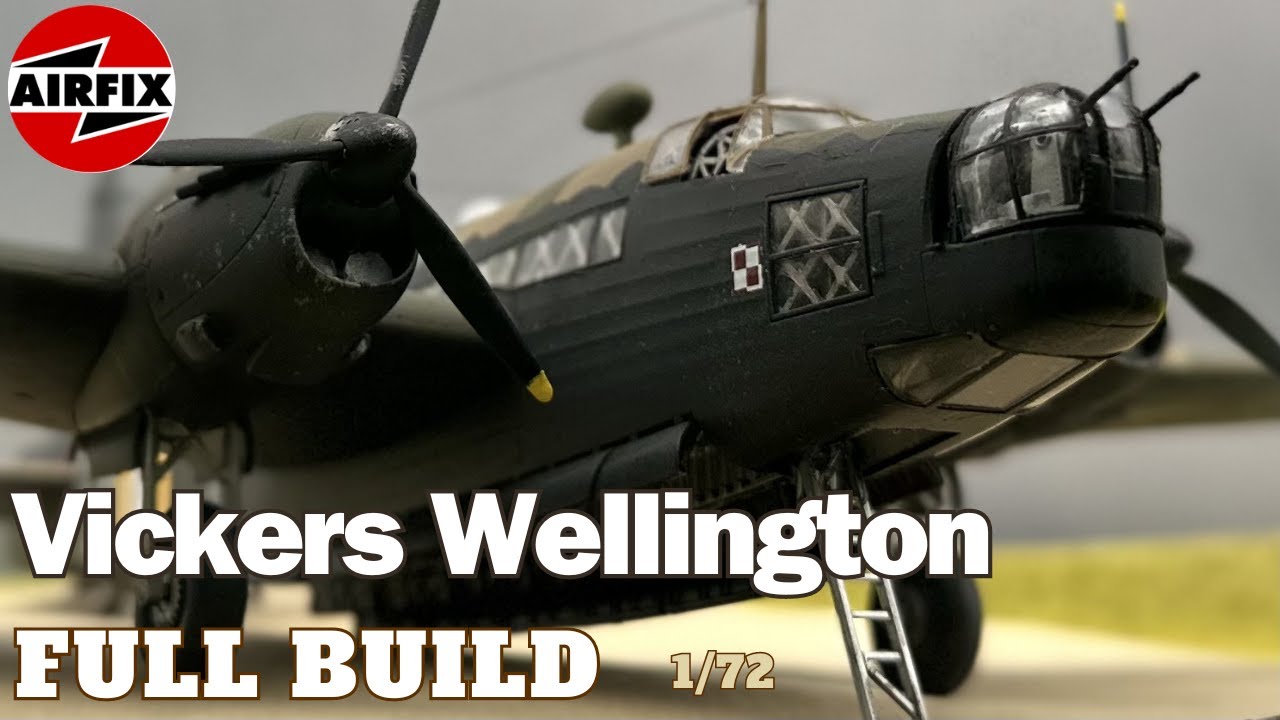 Building the Vickers Wellington Mk.II by Airfix – Absolute Gem in 1/72!