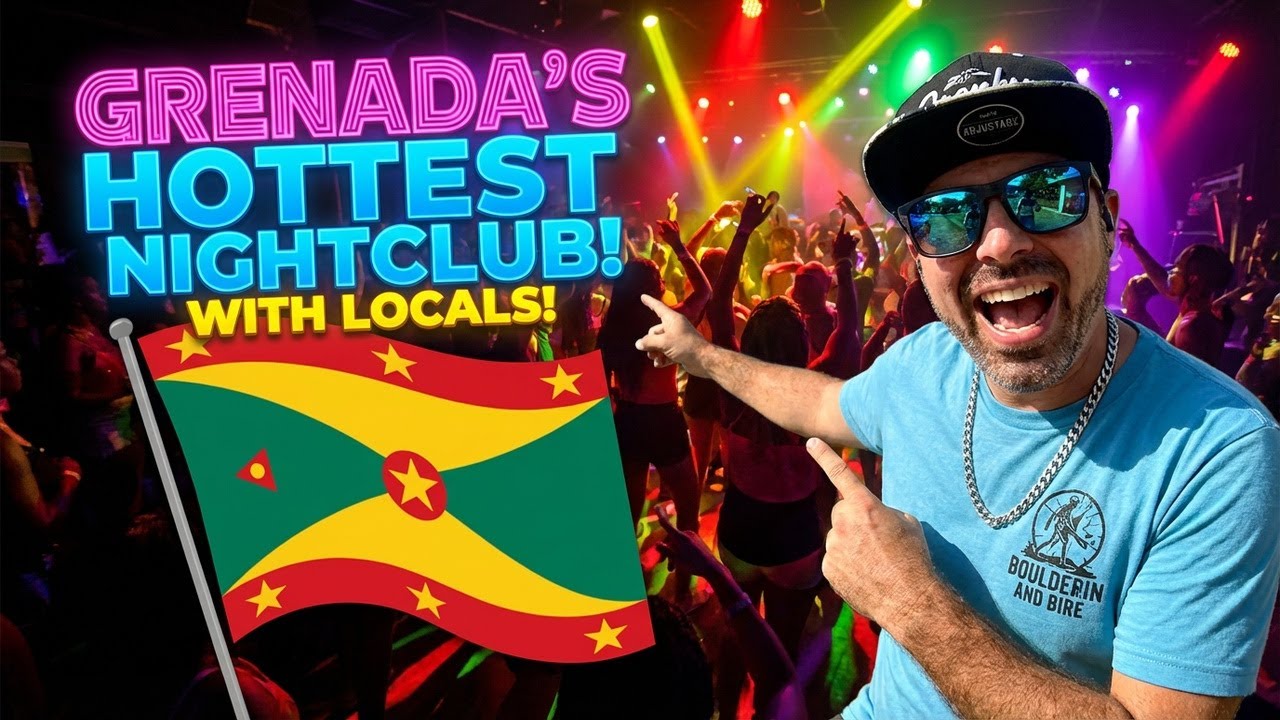 Grenada PT.1: HANGING OUT in Grenada's HOTTEST Nightclub with Locals!