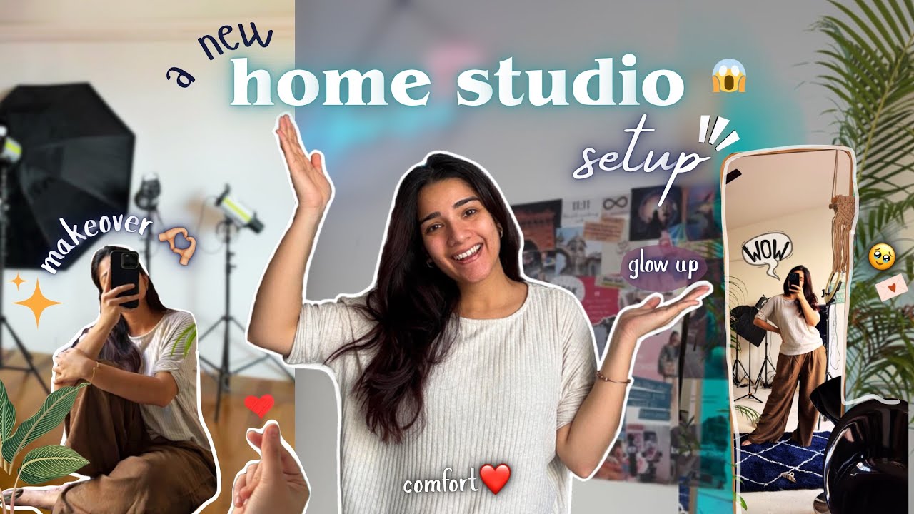 Setting up my NEW STUDIO OFFICE😍🔥❤️||Akancha Sharma||