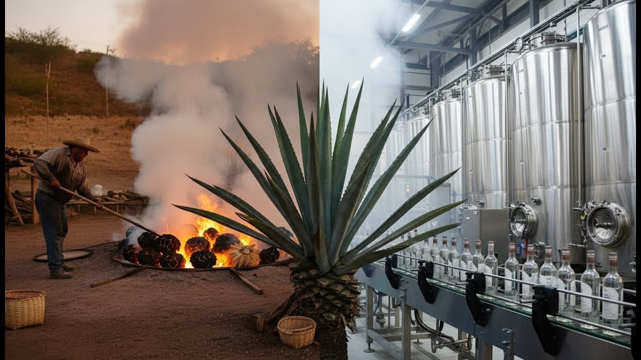 Inside Mezcal & Tequila Manufacturing | From Fields to Bottles