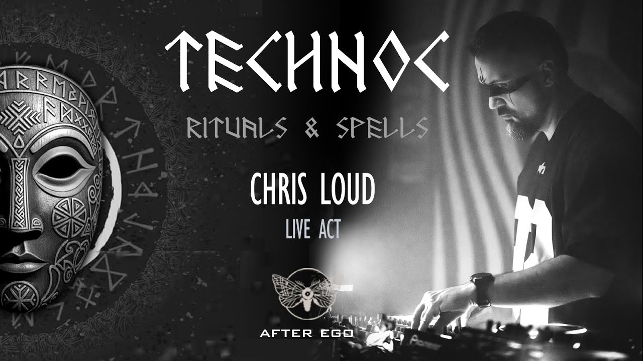 Tribal Deep Hypnotic Techno opening live act Chris Loud live @ After Ego - TechNOC: Rituals & Spells