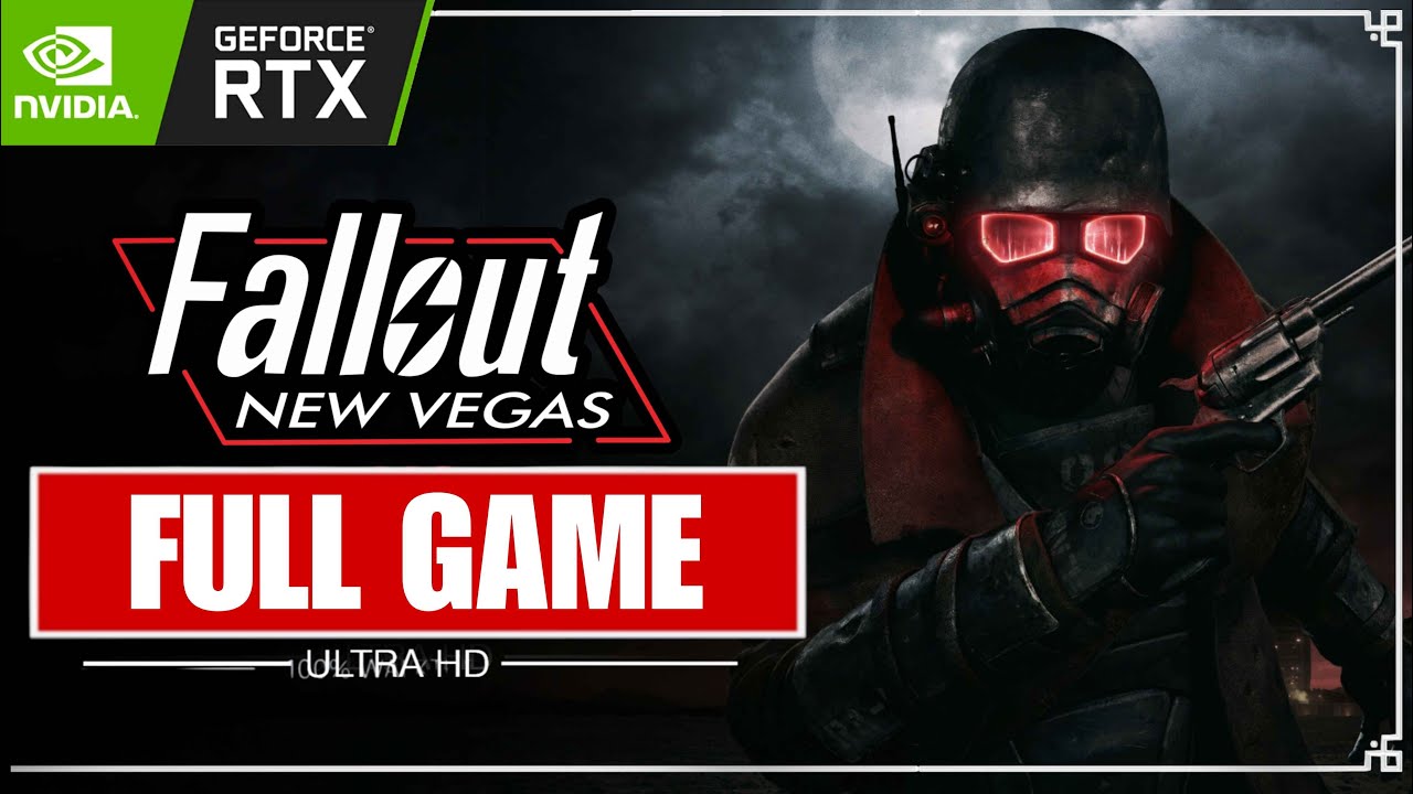 Fallout: New Vegas Gameplay Walkthrough Full Story Mode - No Commentary (4K 60 FPS)