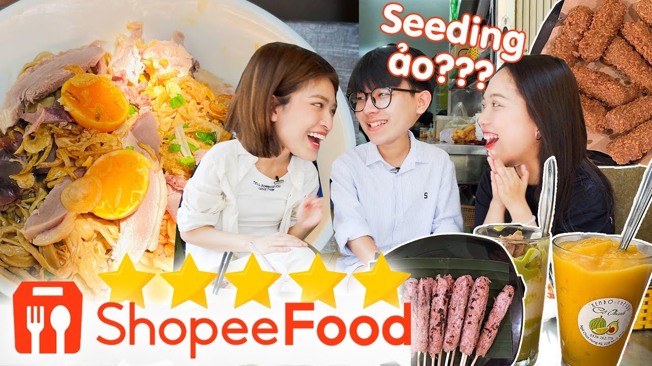 TOUR 5 SAO SHOPEE FOOD: Liệu có NGON như ĐÁNH GIÁ hay chỉ THỔI PHỒNG?!