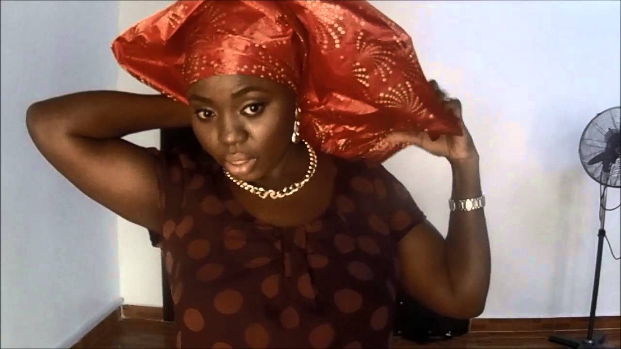 How to tie Gele: Cute and stylish gele