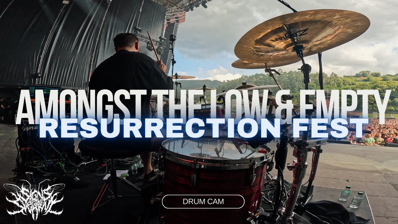 Signs of the Swarm Resurrection Fest 2025 - Amongst the Low & Empty Drum Cam 4K
