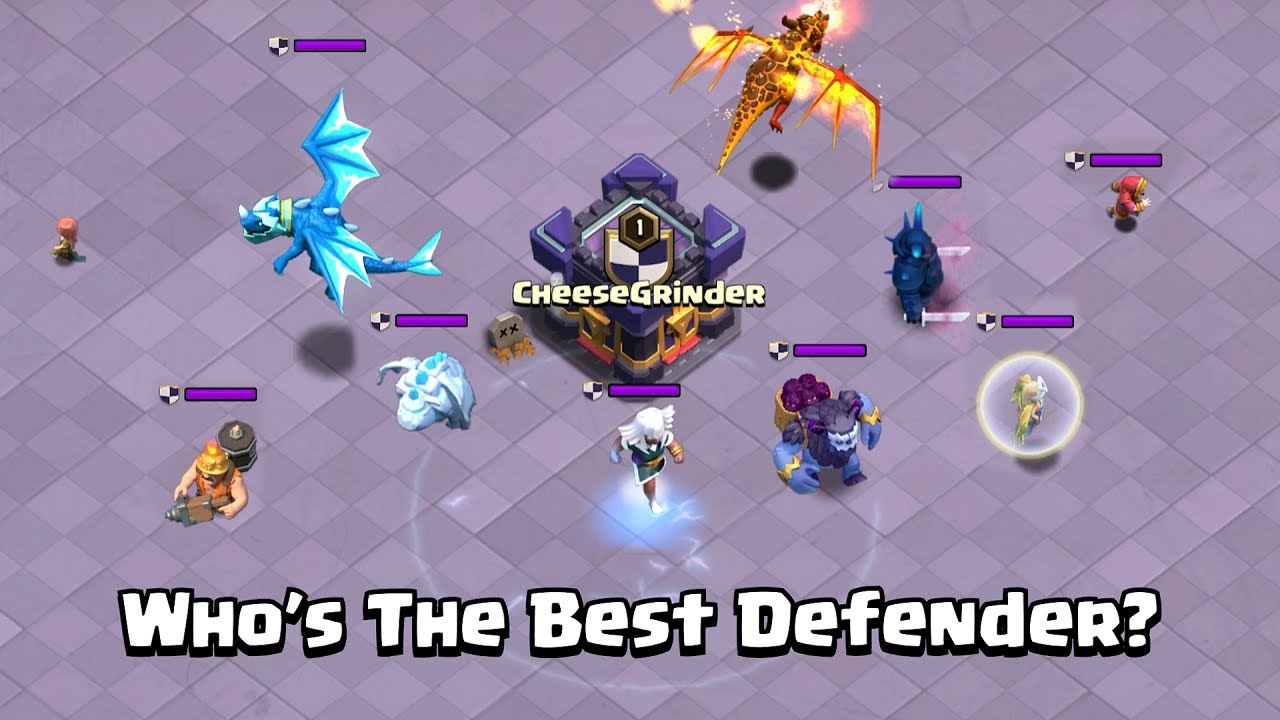 Finding The Best Defensive Troops in Clash of Clans