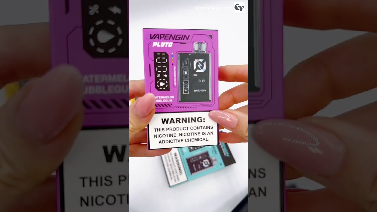 Unboxing: A Detailed First Look and Review! VAPENGIN Pluto 7500 puffs. Buy from generalvape.com