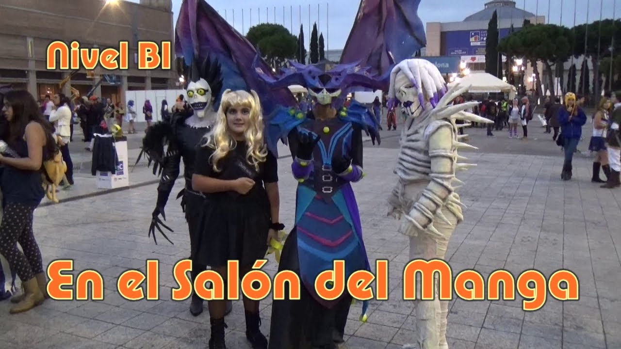 En el Sal&oacute;n del Manga. Nivel B1