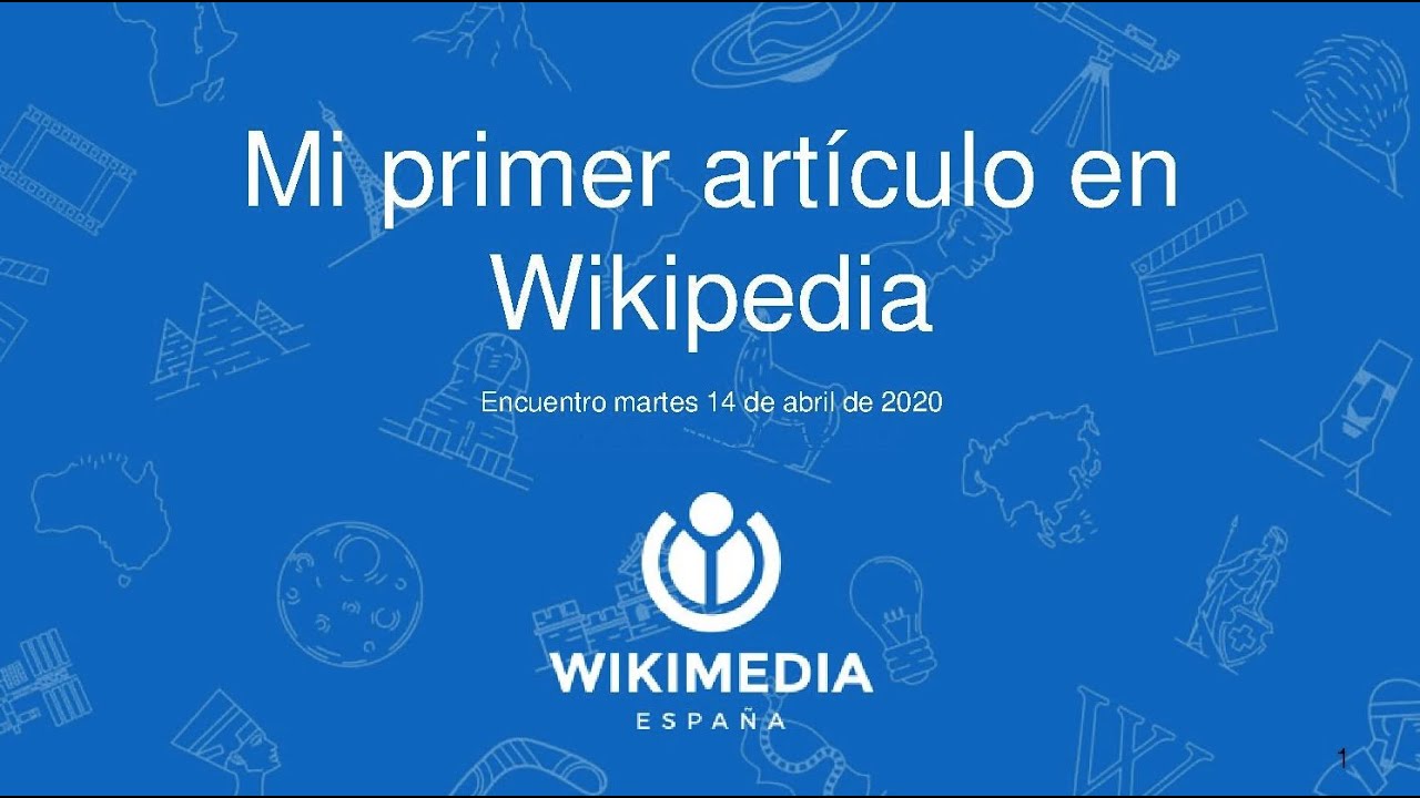 Cómo crear mi primer artículo en Wikipedia