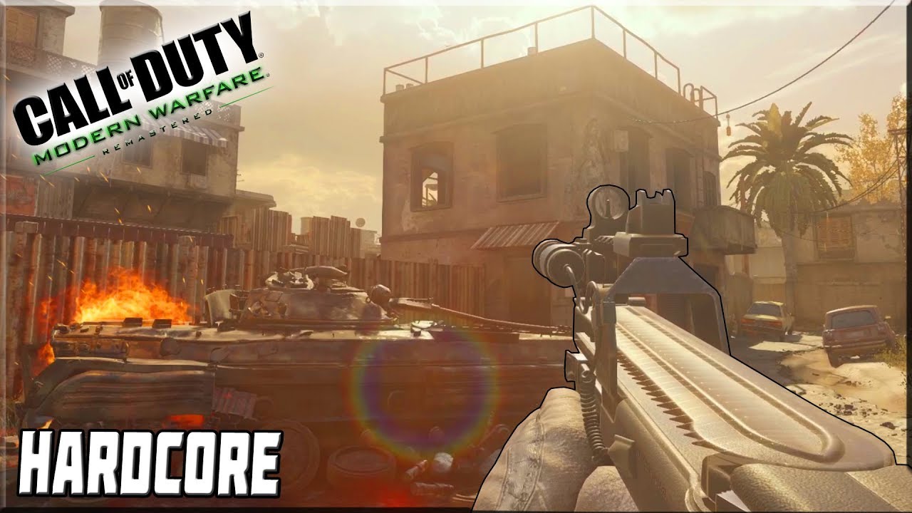 ИГРАЕМ ХАРДКОР В MODERN WARFARE REMASTERED!