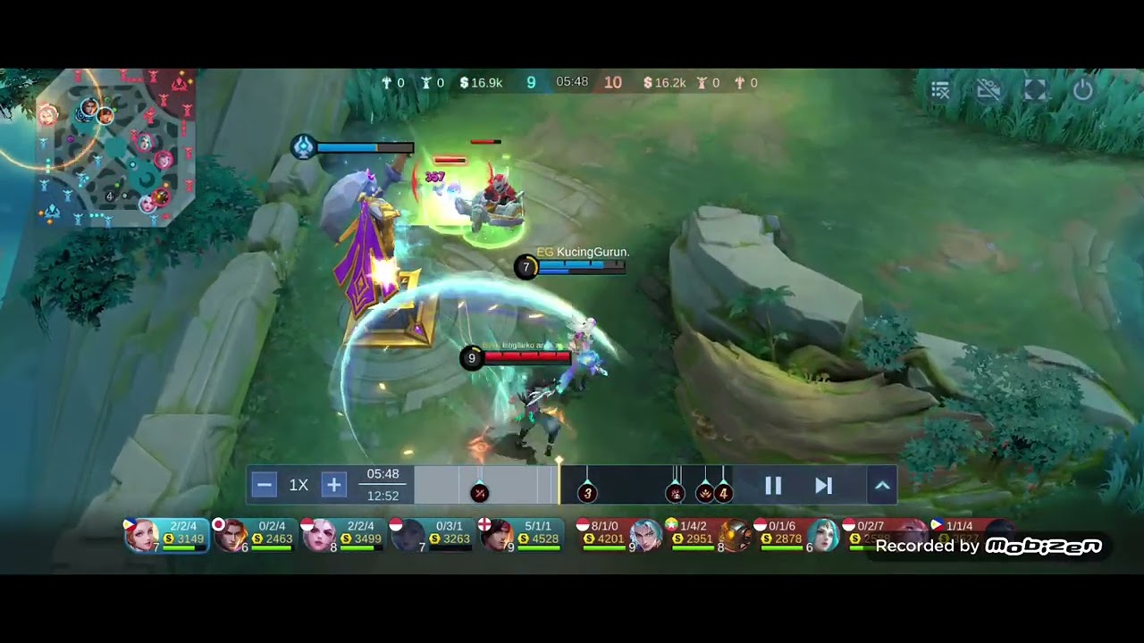 Odette sky pircier miniac viral |Mobile Legend Bang Bang 