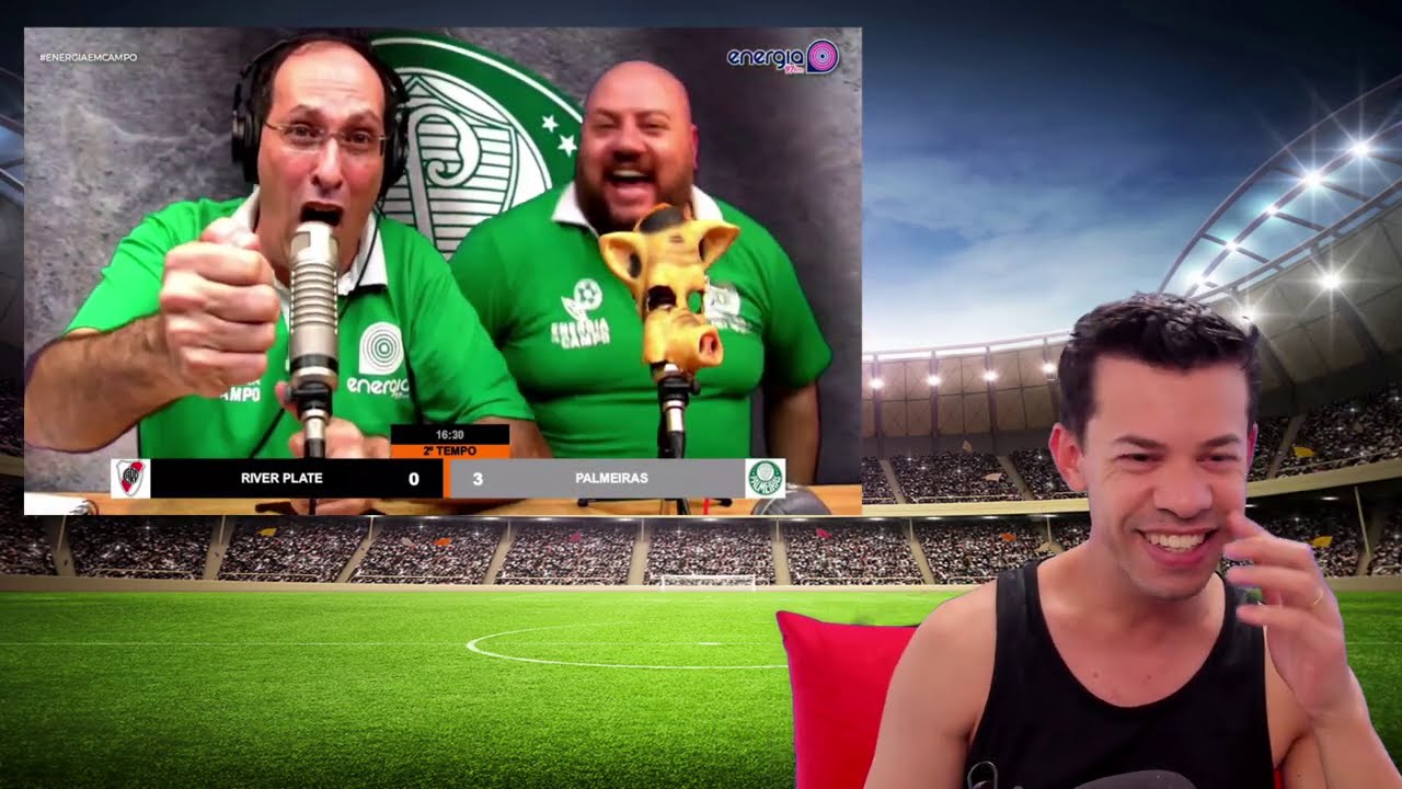 ELES ENLOUQUECERAM ! RIVER PLATE 0x3 PALMEIRAS.