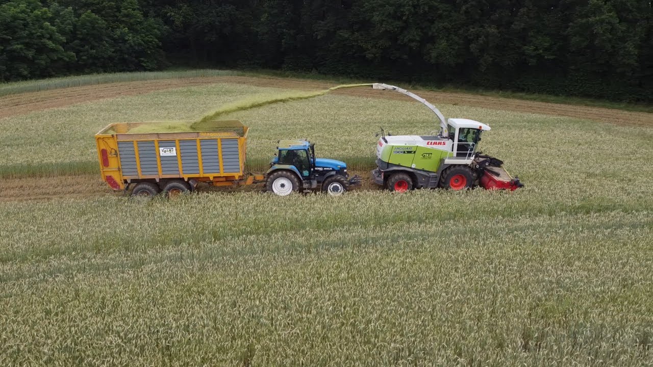 FarmVlog #105 - Ersteinsatz des neuen Direktschneidwerks bei der BGA