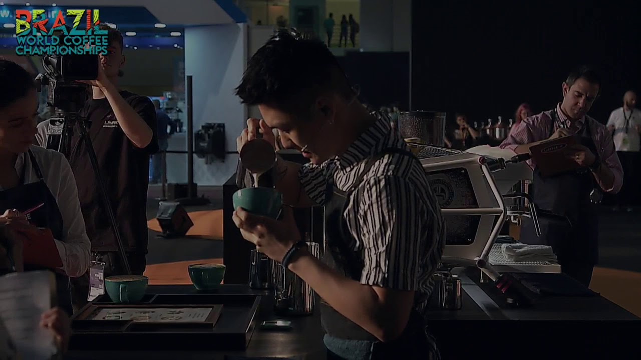 World latte art championship 2018 - Irvine Quek (Malaysia)