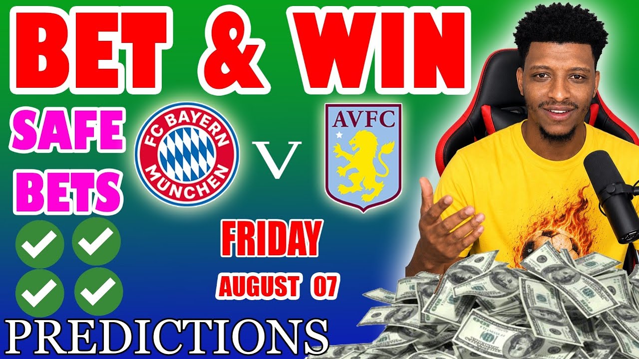 FOOTBALL PREDICTIONS TODAY 07/08/2026 SOCCER PREDICTIONS TODAY | BETTING TIPS, Best picks