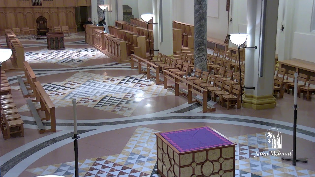 II Vespers of the First Sunday of Advent in the Archabbey Church on November 30, 2025