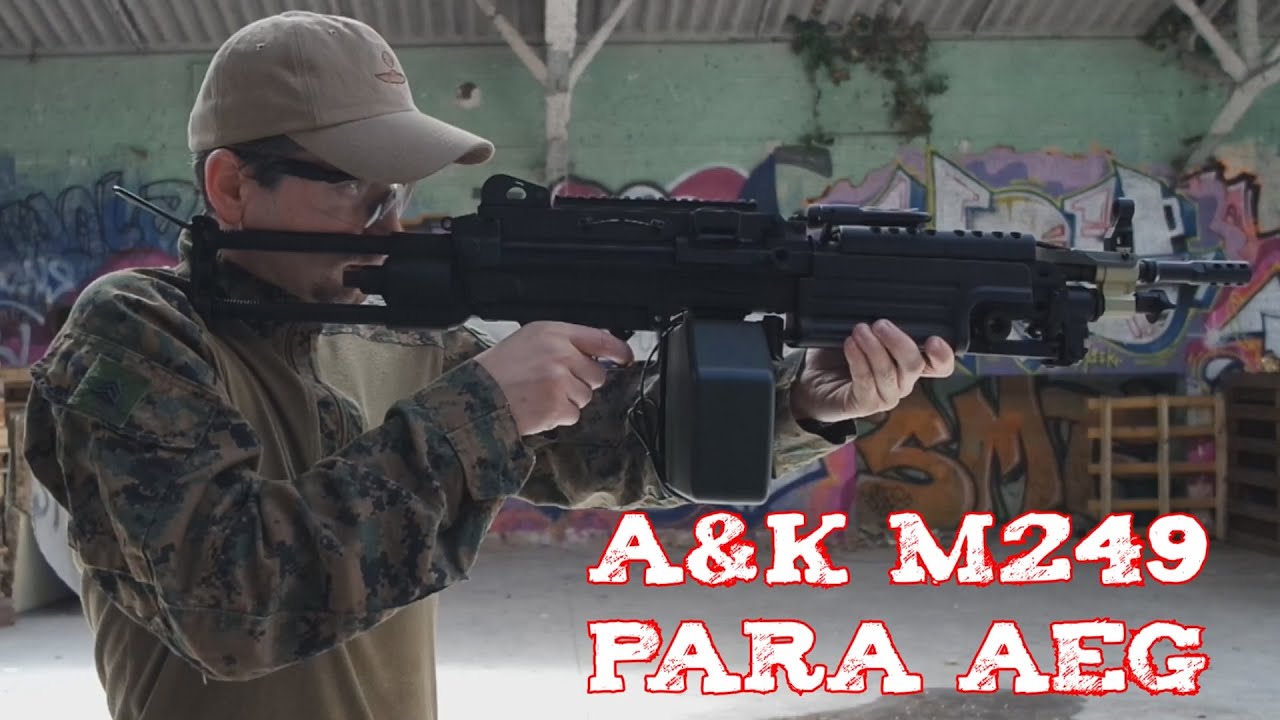 (Airsoft) A&K M249 Para AEG