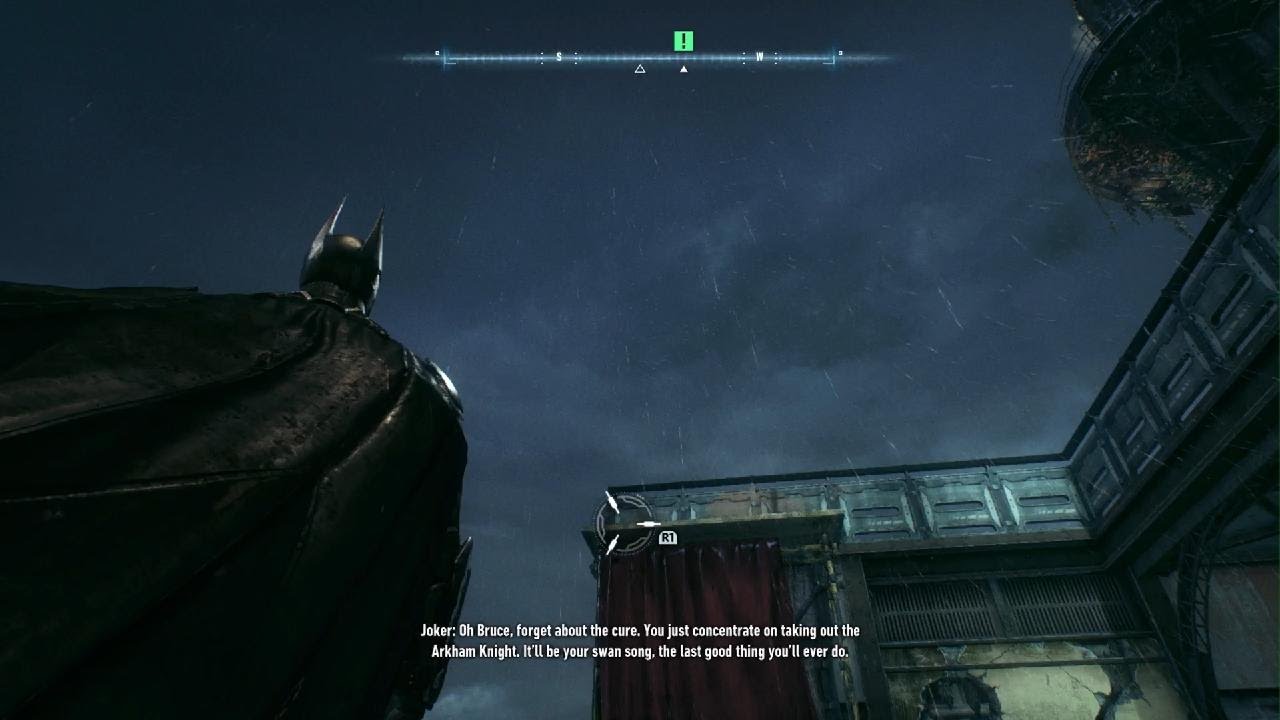 BATMAN: ARKHAM KNIGHT Glide onto Relay Drone #abhr84 #ps5gameplay