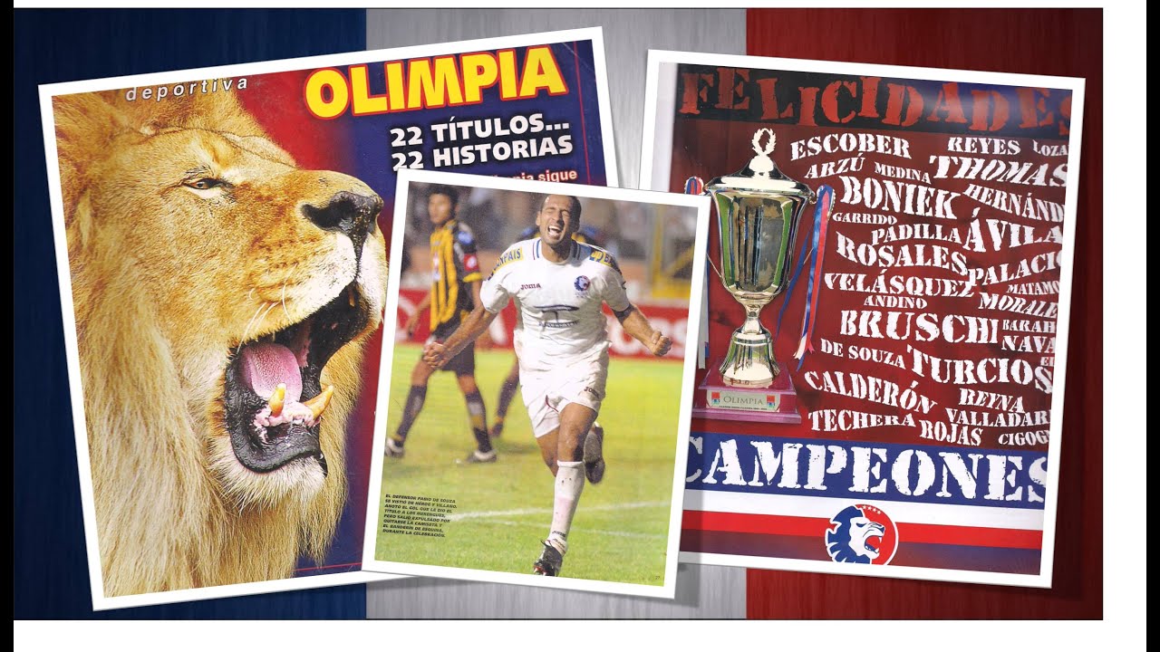 La Liga # 22 | Olimpia 4-3 Real España | 2009 | La Inmortalización de Fabio de Souza |