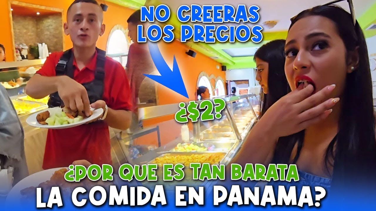 NO ESPERÁBAMOS encontrar comida tan barata en PANAMÁ. Es mas barato que EL SALVADOR? 💲😲