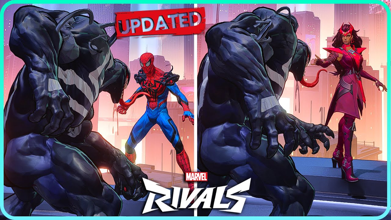 Все уникальные взаимодействия Венома и особые убийства героев Marvel Rivals