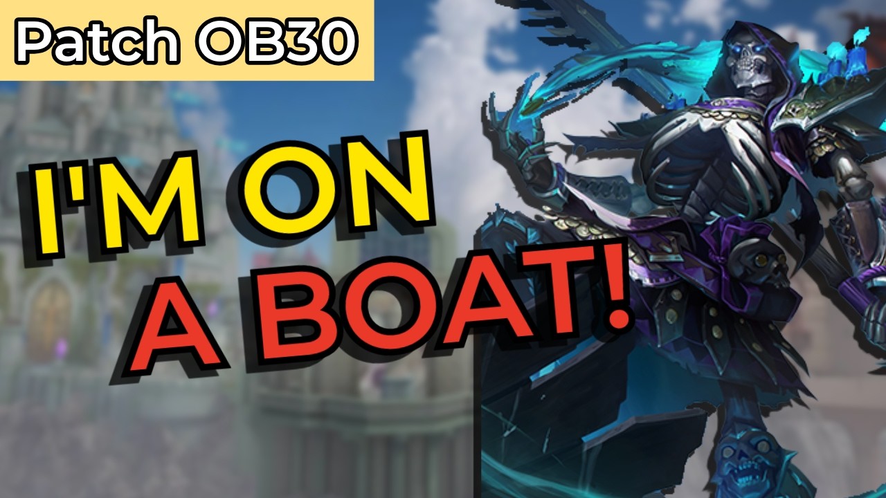 Charon Sails in to Smite 2! OB30 Showcase