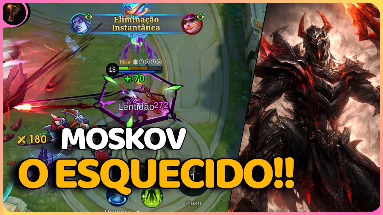 SIM, VOCÊ NÃO VIU ERRADO! TEM UM MOSKOV PASSANDO NA SUA TELA - MOSKOV GAMEPLAY | Mobile Legends