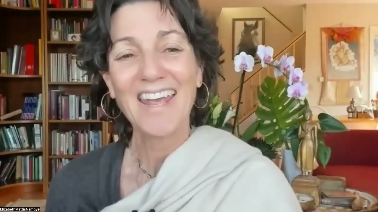 Elizabeth Mattis Namgyel when did you feel completely at ease?
